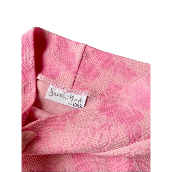 Kids Pencil Skirt Tropical Pink - Picture 4 of 5